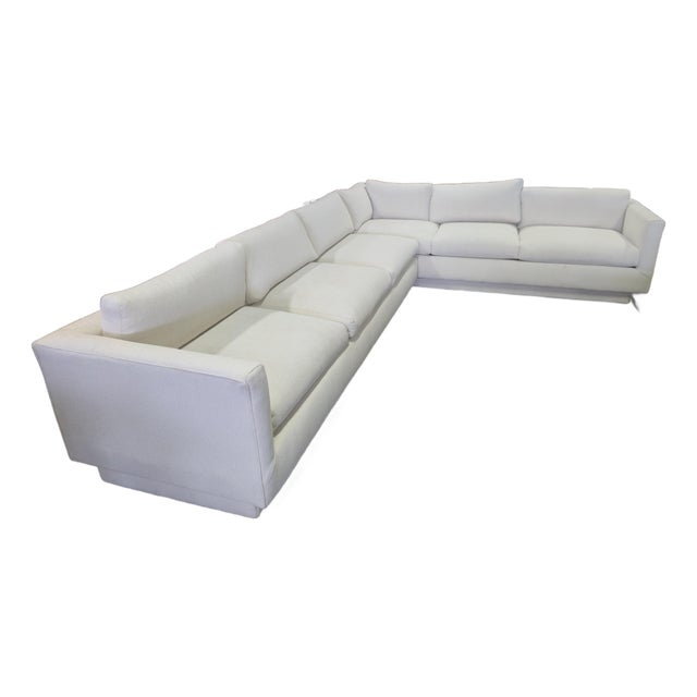 Milo Baughman 2 Piece Sectional For Sale