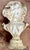 Antique Italian Carved Alabaster Female Bust, Aldolfo Cipriani For Sale - Image 4 of 9