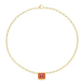 Snapback Love Note Locket, Poppy/Gold For Sale