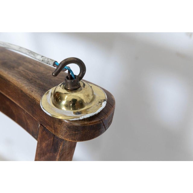 Vintage Pendant Lights in Opaline, Set of 2 For Sale - Image 14 of 15