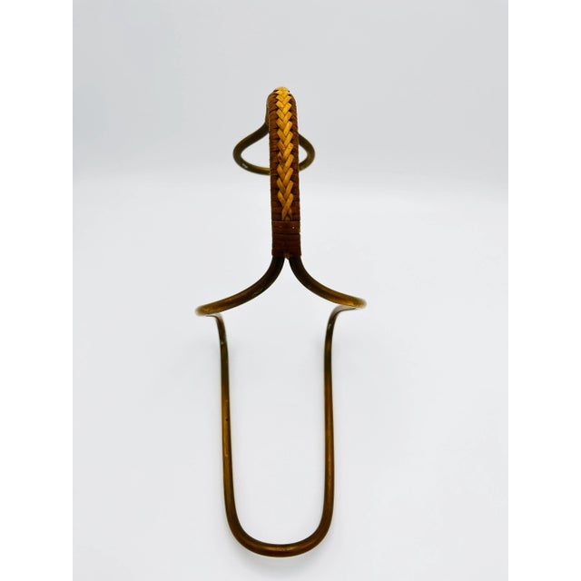 Mid-Century Modern Wine Bottle Holder by Carl Auböck for Werkstätte Carl Auböck, 1960s For Sale - Image 3 of 7