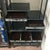 Asian 1970s Elegant Black Lacquered Bookshelf With Mother of Pearl Inlay For Sale - Image 3 of 8