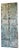 Vintage Hand-Carved Door Panel in Distressed Green | Rustic Farmhouse Architectural Statement 96 For Sale