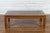 Late 20th Century Chinese Vintage Low Coffee Table with Two-Toned Top and Curving Legs For Sale - Image 5 of 13
