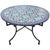 Sculpture Materials Moroccan Multicolor Beldia Tina Mosaic Table For Sale - Image 7 of 7