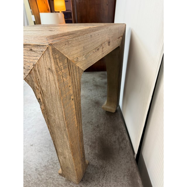 2010s Restoration Hardware 17th Century Ming Dynasty Side Table For Sale - Image 5 of 12