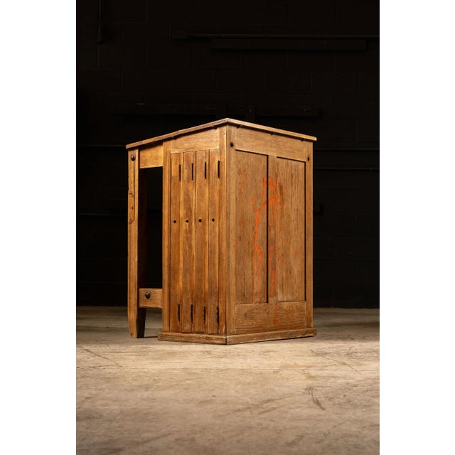 1910s 1910s Antique C. F. Pease-Inspired Drafting Table For Sale - Image 5 of 8