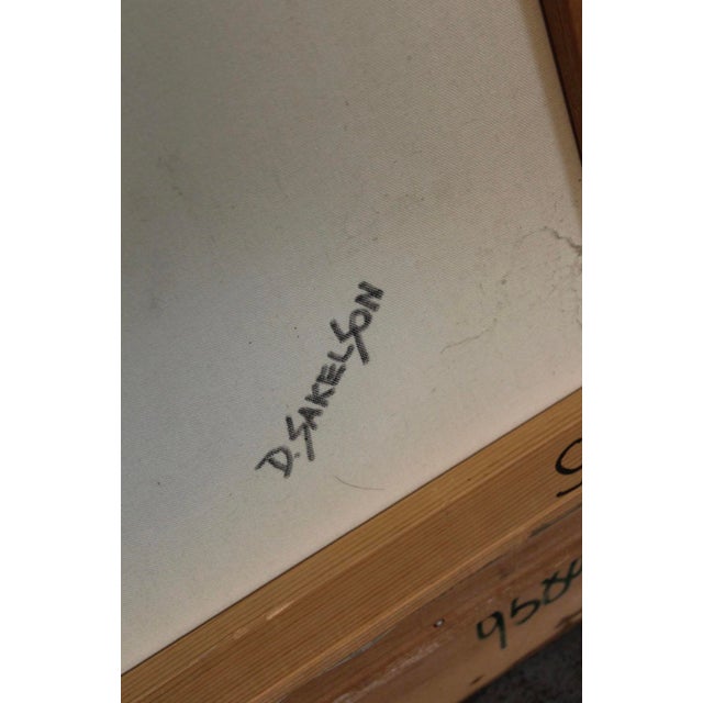 Late 20th Century 'Untitled' Abstract by Dennis Sakelson For Sale - Image 5 of 7