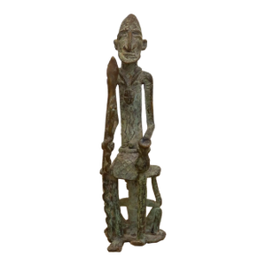 Authentic Antique Dogon Bronze Figure