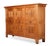 Henry KjareUnique oak cabinet, front with six doors with carvings and visible joints, behind which shelves and trays. H....