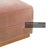 Sepia Fabric Three-Seater with Ottoman in Rose with Storage Compartment from Bolia, Set of 2 For Sale - Image 13 of 18