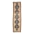 1970s Vintage Turkish Handmade Wool Cotton Beige Runner Rug For Sale