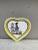 Ceramic French Miniature Quimper Heart Plate Circa 1950 For Sale - Image 7 of 7