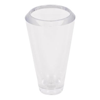 Swedish Crystal Vase from Orrefors, 1980s For Sale