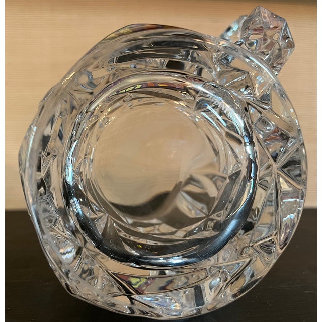 Transparent 1980s Tiffany & Co. "Ice Rock" Cut Crystal Glass Beer Mugs Pair For Sale - Image 8 of 10
