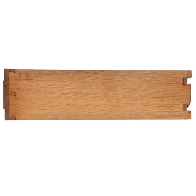 Brown Antique Oak Marble-Top Bedside Tables, 1890s, Set of 2 For Sale - Image 8 of 11