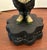 Sculpture Materials Mid Century Chinoiserie Asian Figural Warrior Chalkware Lamp 22" For Sale - Image 7 of 11