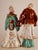 Eugenio Pattarino Vintage Italian Ceramic Sculptures Chinoiserie Glazed Terracotta Figures - A Pair For Sale - Image 4 of 15