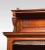Wood Large Antique Walnut Breakfront Bookcase For Sale - Image 7 of 13