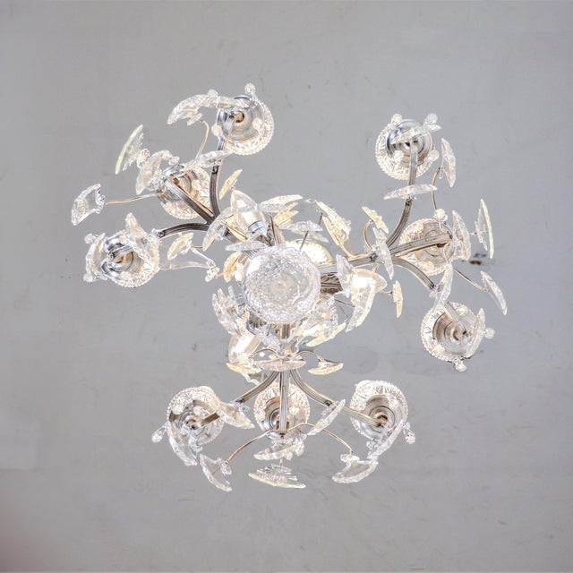 Late 19th Century Louis XVI Revival De La Troisième République Chandelier For Sale In Chicago - Image 6 of 18