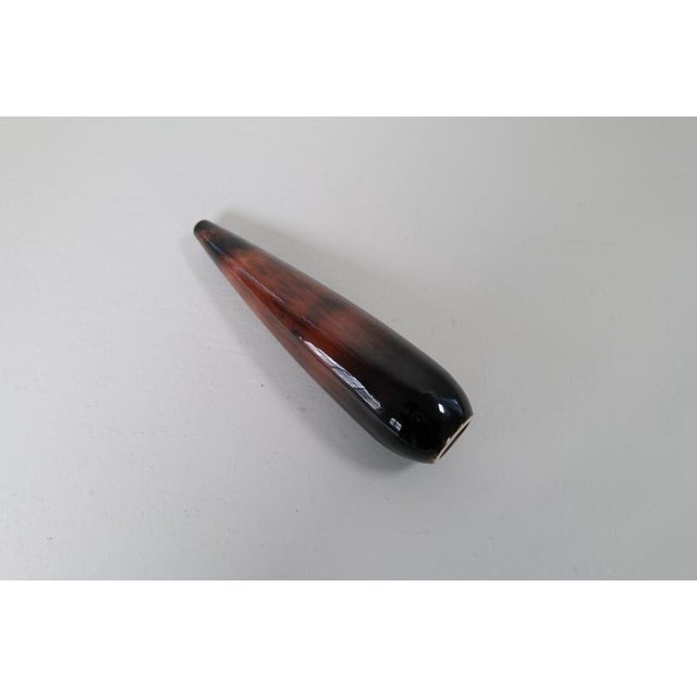 Mid-Century Modern Stoneware Vase attributed to Carl-Harry Stålhane for Rörstrand, Sweden, 1950s For Sale - Image 12 of 14