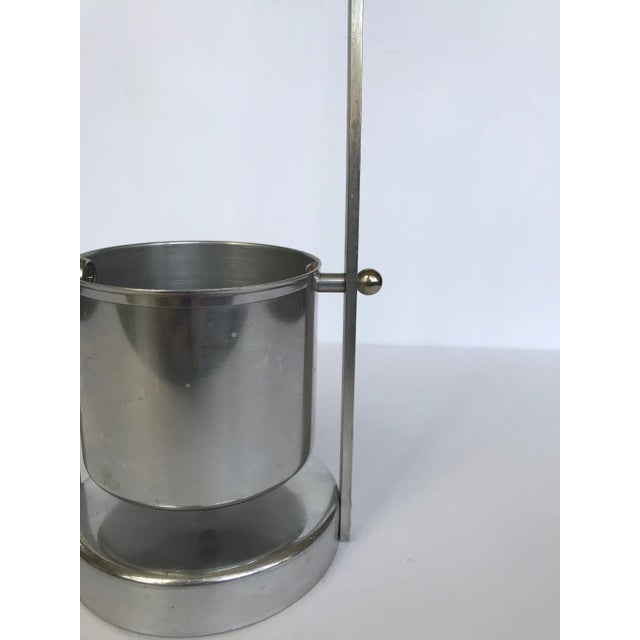Mid 20th Century Mid-Century Modern Aluminum Wine Bottle Server For Sale - Image 5 of 10