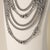 Contemporary David Yurman Sterling Silver Belmont Drape 5 Row Curb Chain Necklace For Sale - Image 3 of 4