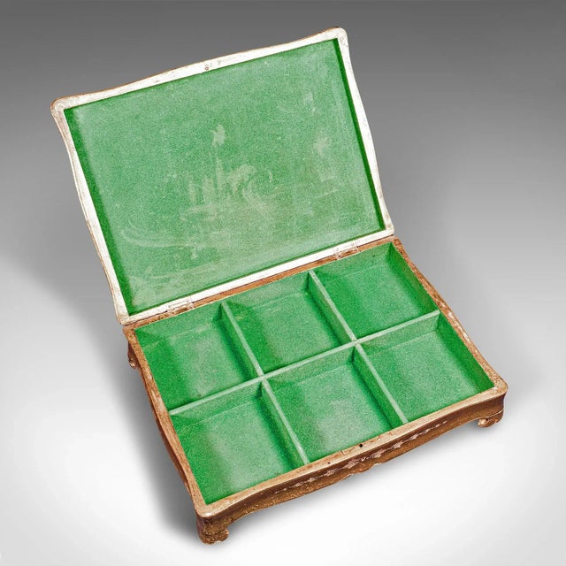 Gold 1950's Decorative Italian Vintage Watch Case For Sale - Image 8 of 12