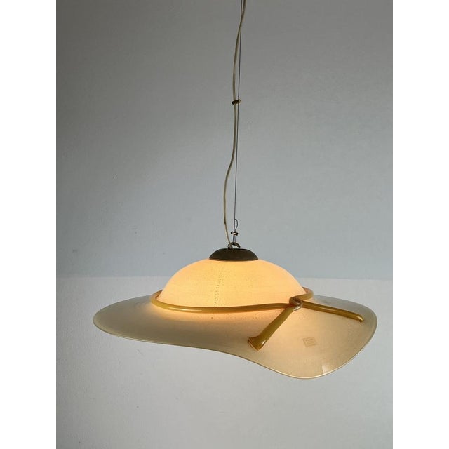 Vintage Ceiling Lamp in Murano Glass, Italy, 1970s For Sale - Image 14 of 17