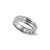 Modern Men’s Platinum and 18k White Gold Diana Wedding Band Ring, Size 9.25 For Sale - Image 3 of 6