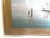 Original Oil Painting by K. Basset | Seascape Harbor Scene | Vintage Maritime Art For Sale In Jacksonville, FL - Image 6 of 10
