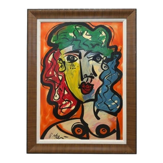 David Bowie / "David and Me" Titled Peter Keil Painting For Sale