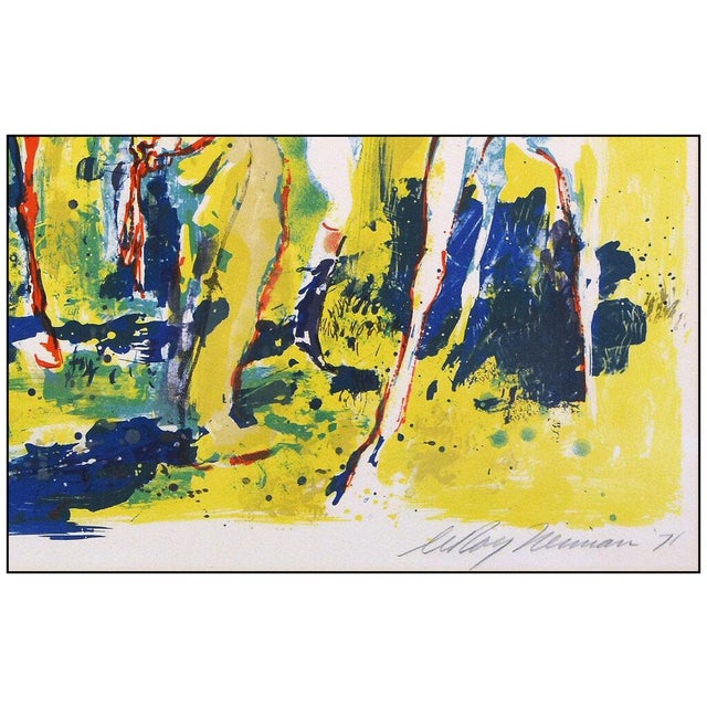 Leroy Neiman 1970s Paddock II, LeRoy Neiman For Sale - Image 4 of 6
