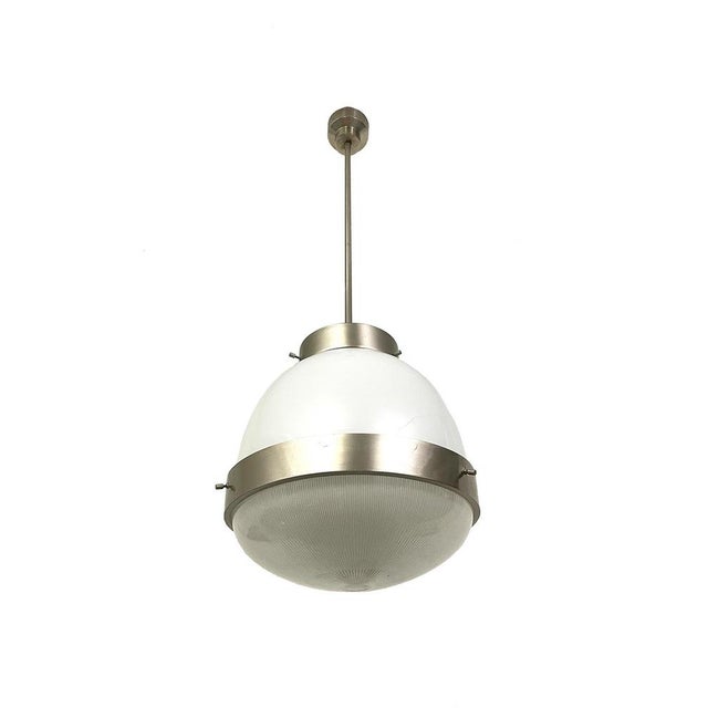 Mid-Century Modern Big Delta Pendant Light by Sergio Mazza for Artemide, 1960s For Sale - Image 3 of 5