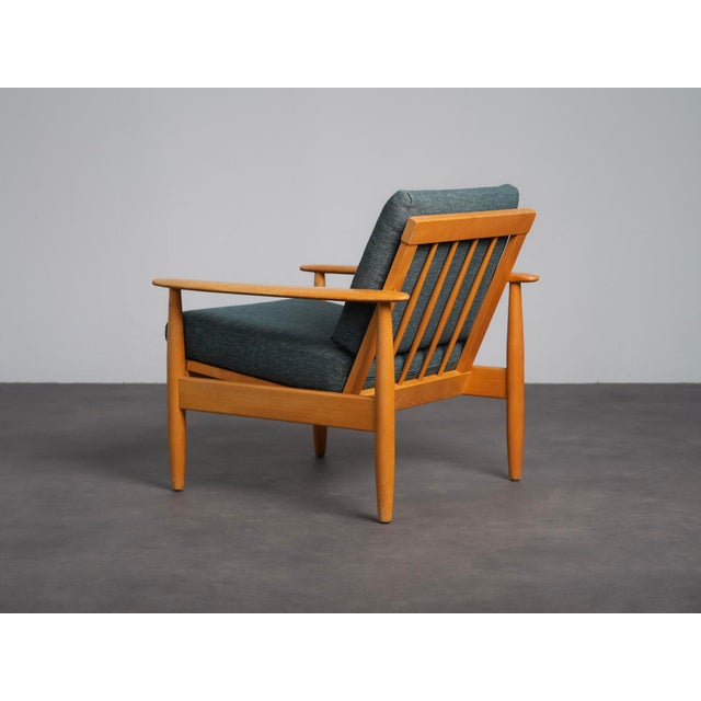 1970s Scandinavian Modern Lounge Chair, Denmark, 1970s For Sale - Image 5 of 10