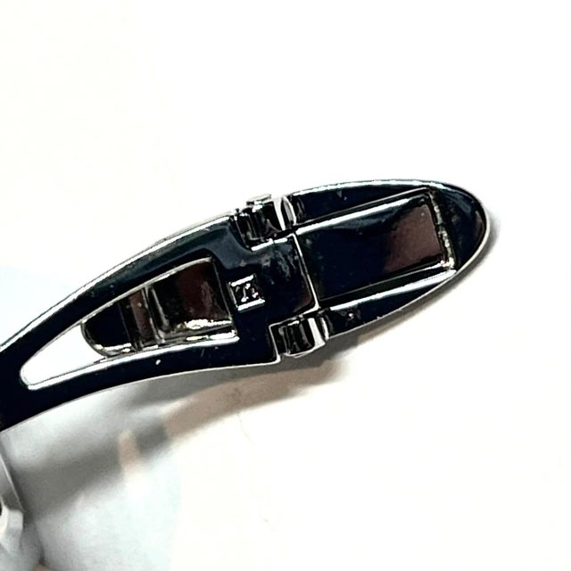 Contemporary 1990s Mikimoto Estate Akoya Pearl Cufflinks Silver 7.50 mm, 2 pieces For Sale - Image 3 of 12