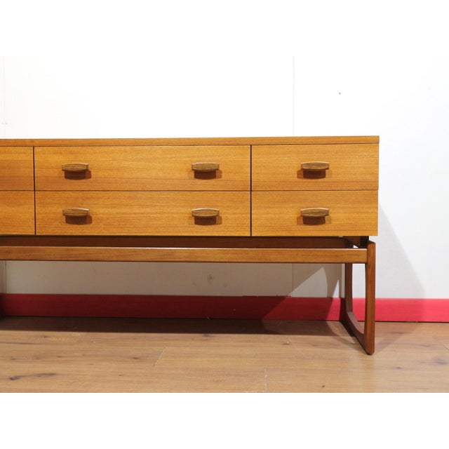 Mid 20th Century Mid Century Moden Vintage Teak Dresser Drawers by G Plan Quadrille For Sale - Image 5 of 13