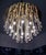 Metal German Crystal and Brass Ceiling Lamps from Faustig, 1980s, Set of 2 For Sale - Image 7 of 11