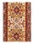 Indo Serapi design rug. Handmade Hand-knotted in fine lambswool. Lamb's Wool on a Cotton Foundation Vegetable Dyed Hand-...