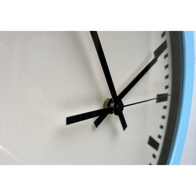 Vintage Italian Wall Clock from Junghans, 1980s For Sale - Image 12 of 18