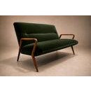 Giuseppe Scapinelli Sculptural Sofa in Solid Caviúna & Deep Evergreen Italian Mohair Velvet, Brazil, 1950s For Sale - Image 18 of 18