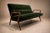Giuseppe Scapinelli Sculptural Sofa in Solid Caviúna & Deep Evergreen Italian Mohair Velvet, Brazil, 1950s For Sale - Image 18 of 18