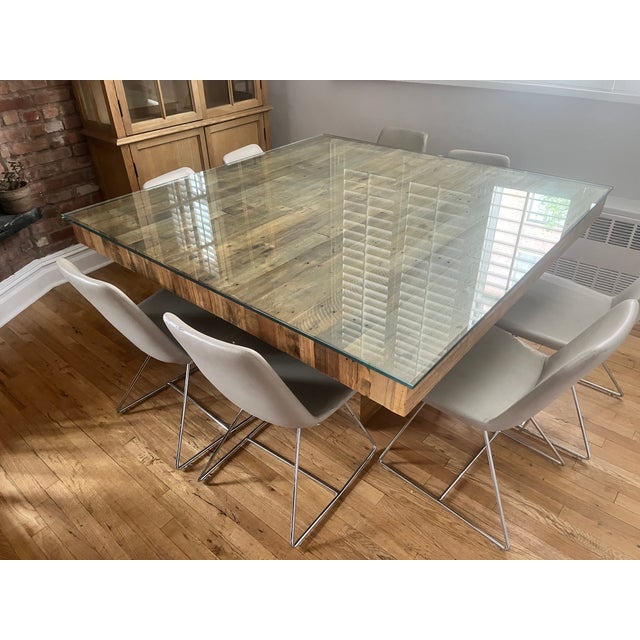 2010s Angora Square Dining Table For Sale - Image 5 of 11