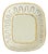 Art Deco Ceramic Mirror by Gmundner Keramik, Austria, 1920s For Sale