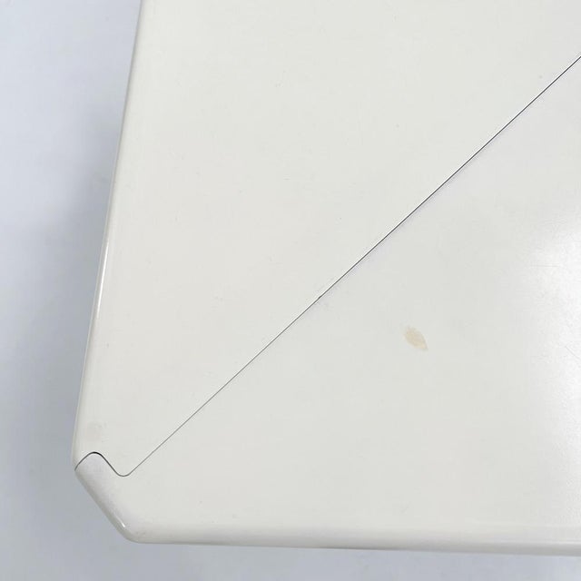 White Plana Folding Table by Giancarlo Piretti for Castelli, 1970s For Sale - Image 6 of 11