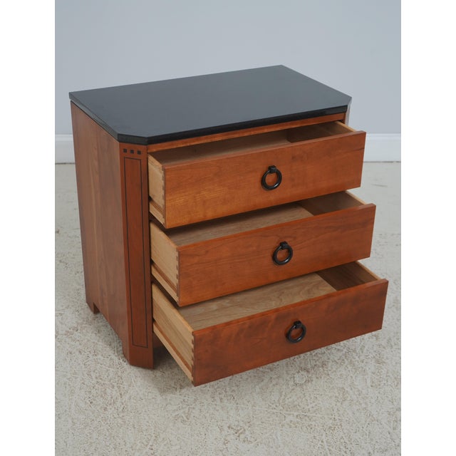 Arts & Crafts Stickley 21st Century Collection Cherry Nightstand For Sale - Image 3 of 18