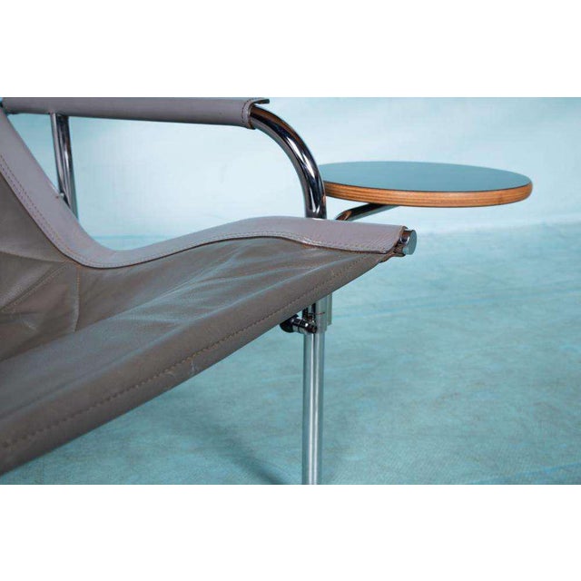 Mid-Century Minimalist Lounge Chair by Hans Eichenberger for Strässle, 1970s For Sale - Image 13 of 18