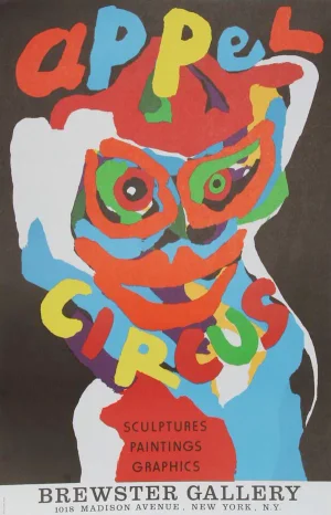 K. Appel, "Cirque at Brewster Gallery," Lithograph