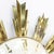Mid Century Brass Sunburst Wall Clock For Sale In Los Angeles - Image 6 of 8