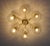 21st Century Italian Modern Murano Glass Flush Mount by Fabio LTD For Sale - Image 6 of 9